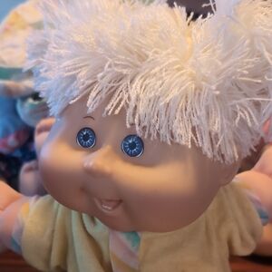 Cabbage Patch Plush Doll with Yellow Outfit